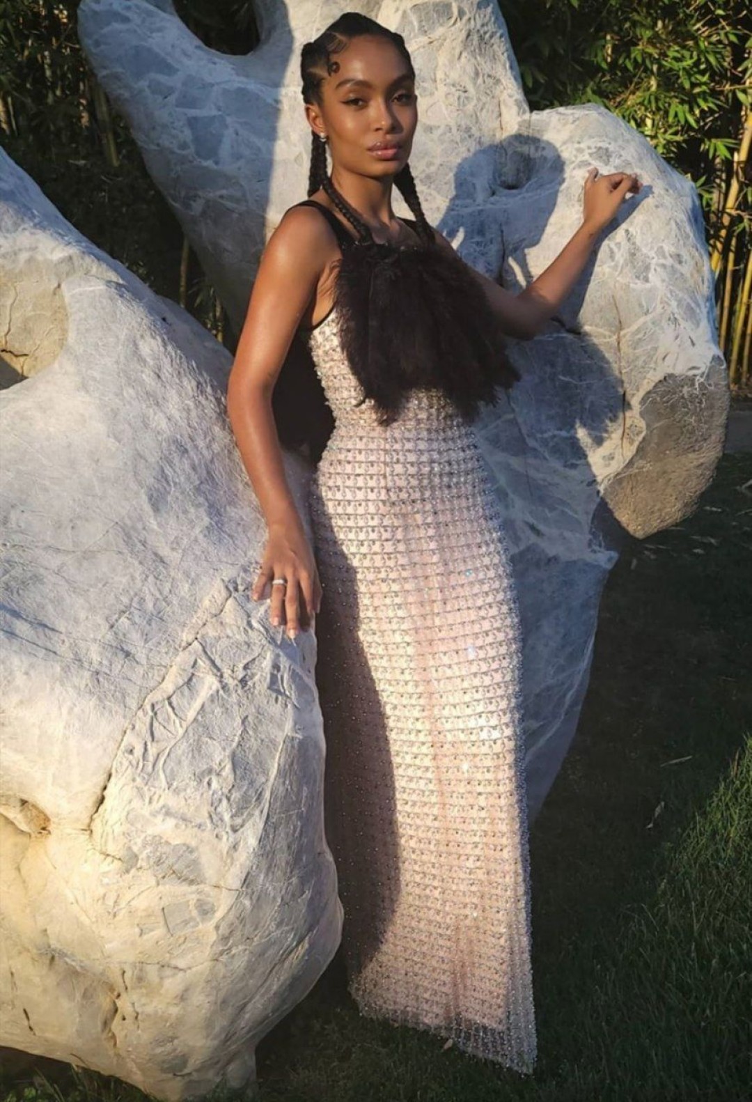 Яра Шахиди в Prada