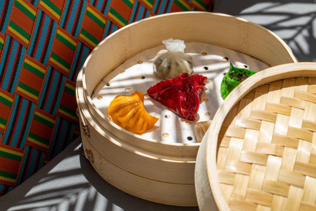 Димсамы с рапанами