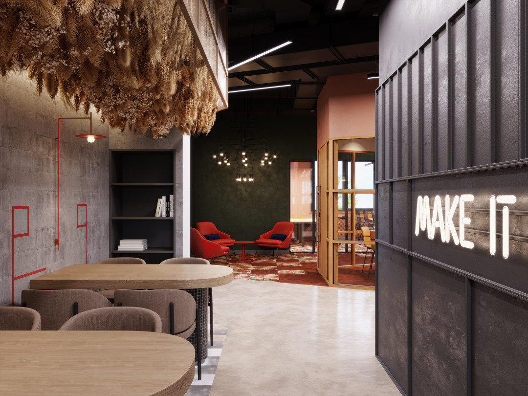 Референс коворкинга на Охте