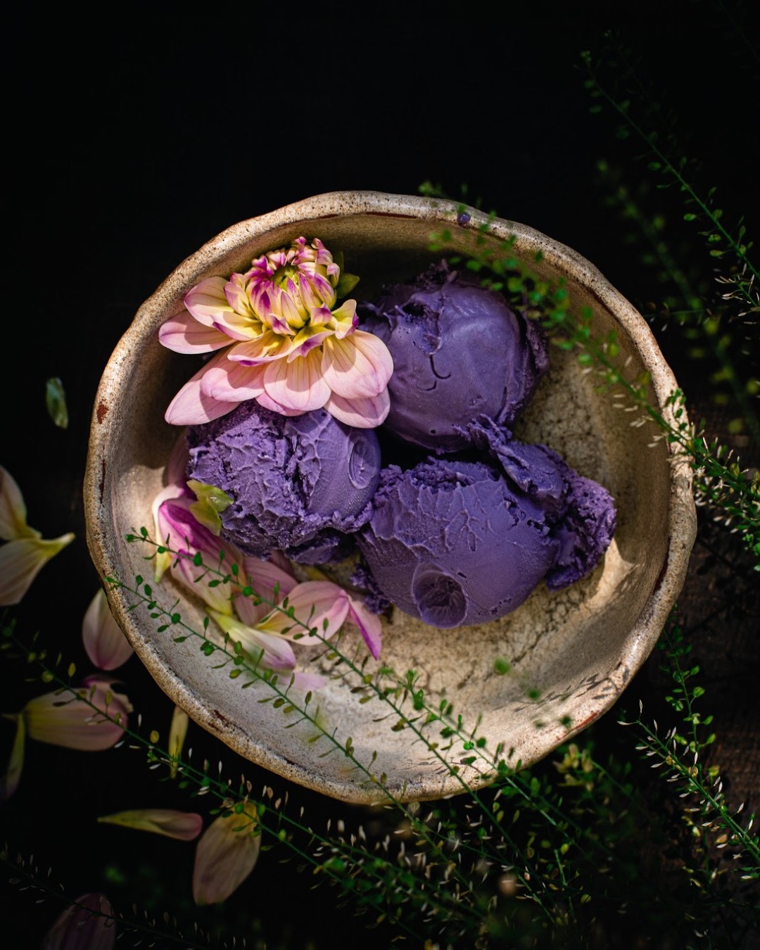 Лавандовое мороженое