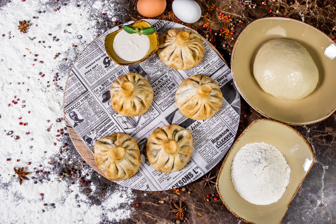 Жареные хинкали