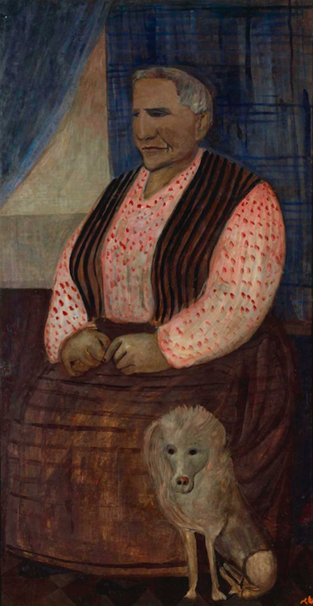 Пьер Таль-Коат. Портрет Гертруды Стайн.1934-1935. Париж, Музей современного искусства города Парижа