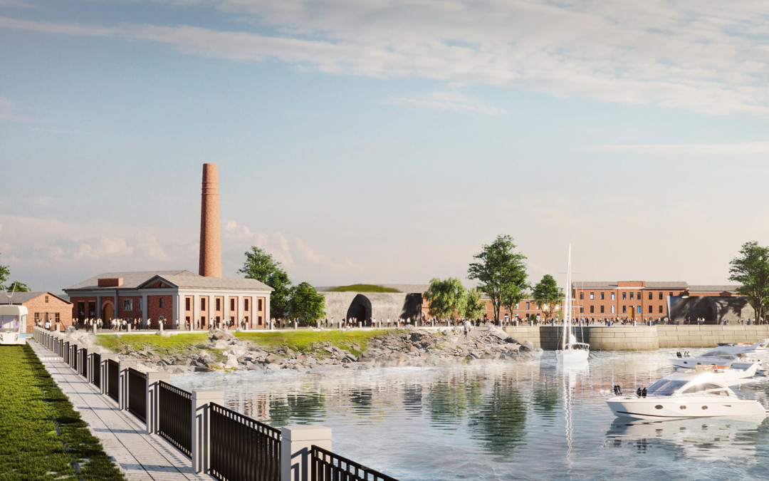 Эскиз реставрации форта «Петр I»