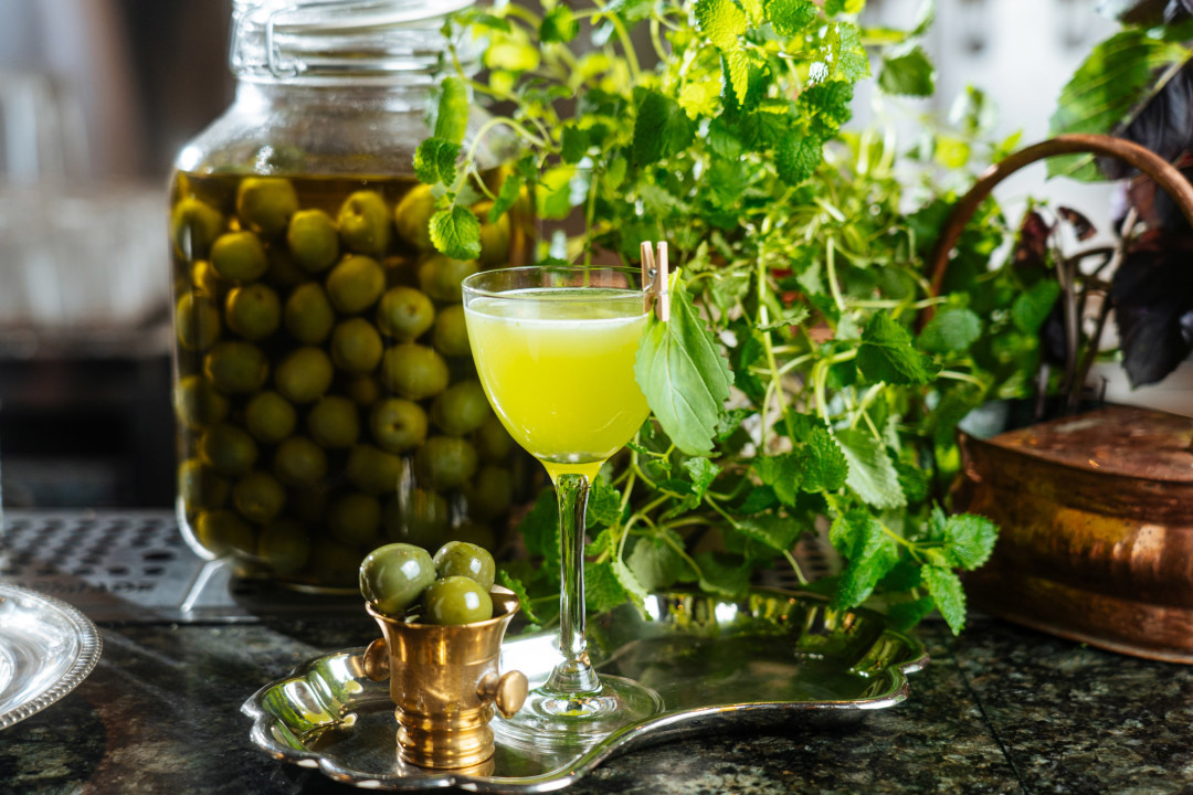 Базиликовый Гимлет