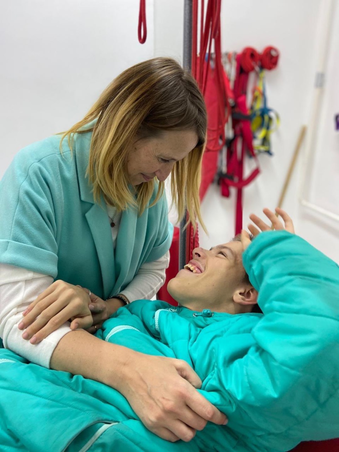 Валентин с мамой Александрой