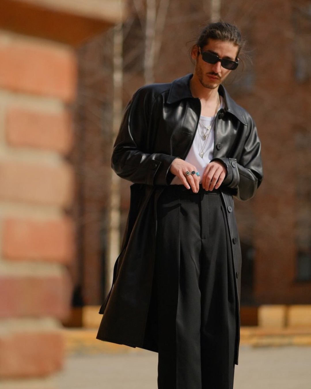 Кожаный плащ Оckam, ул. 1-я советская 6, корпус 2