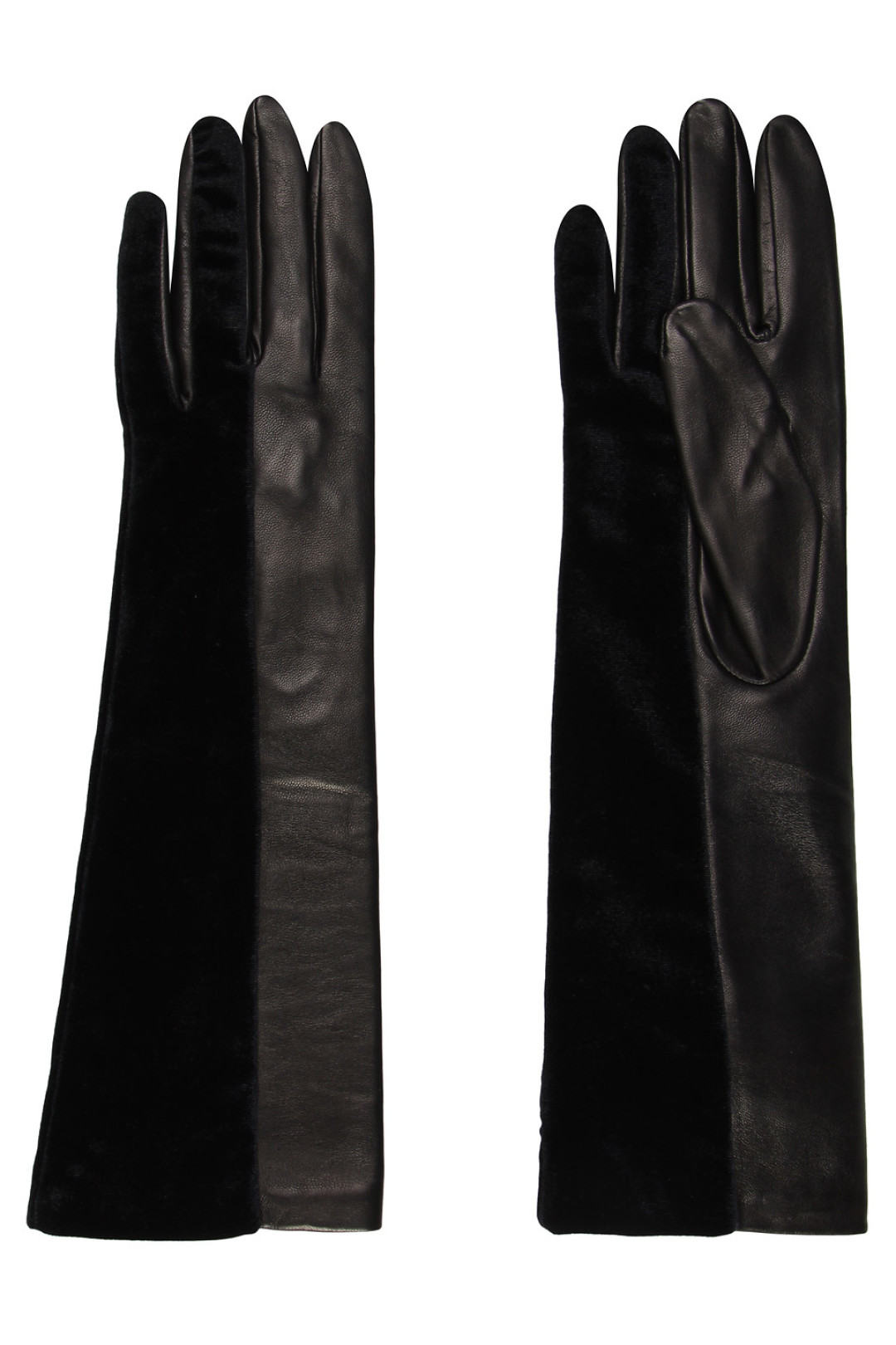 Удлиненные кожаные перчатки Emporio Armani, Babochka, Невский пр., 153, 10 500 руб.