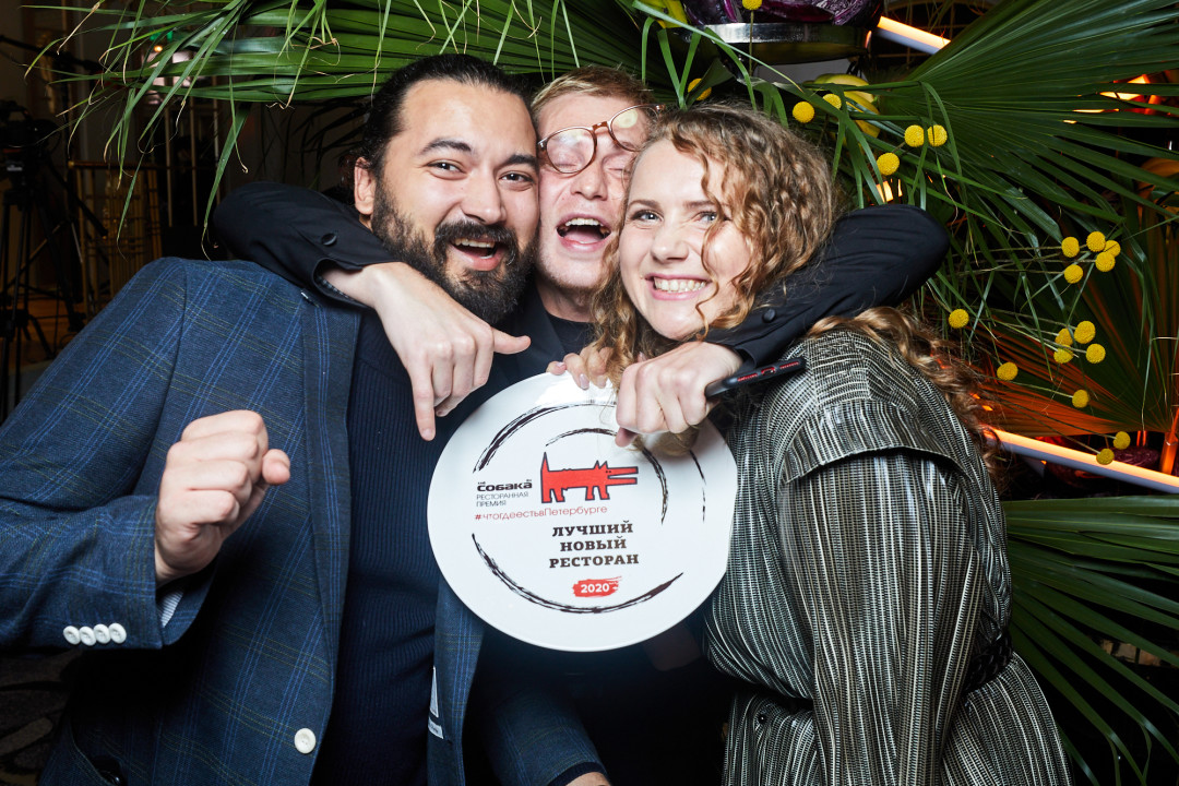 Владимир Горюсков, Денис Соловьев, Мария Блохина Лучший новый ресторан Bilbao