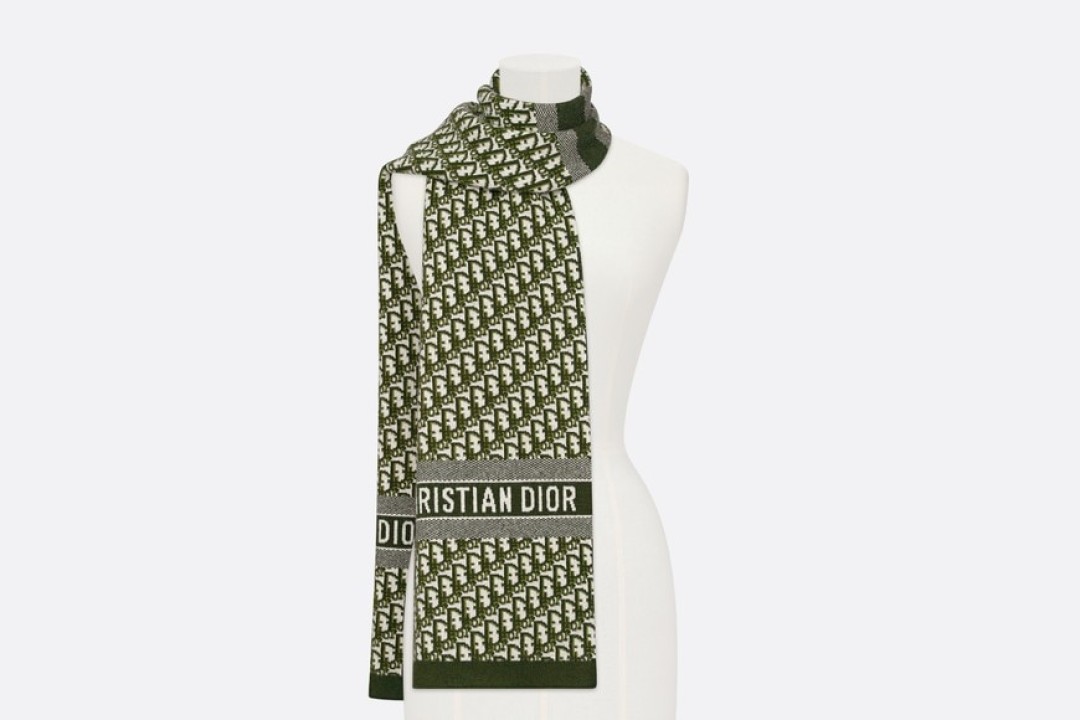 Шарф из кашемира и шерсти Dior, Невский пр., 113/4