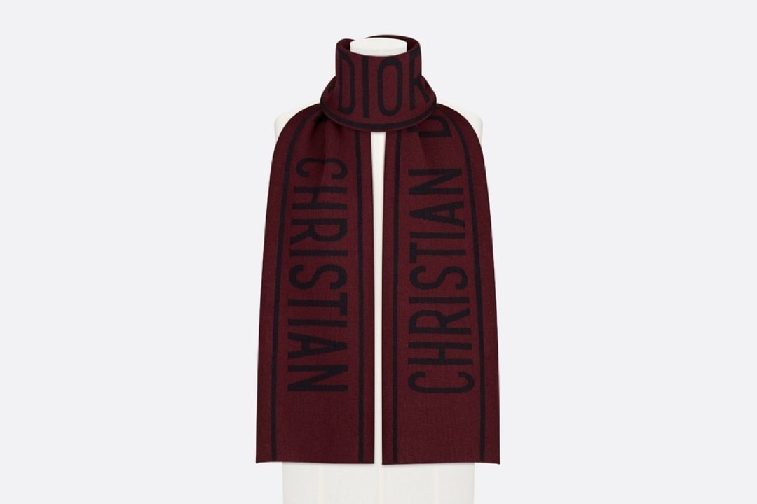 Шарф из кашемира и шерсти Dior, Невский пр., 113/4