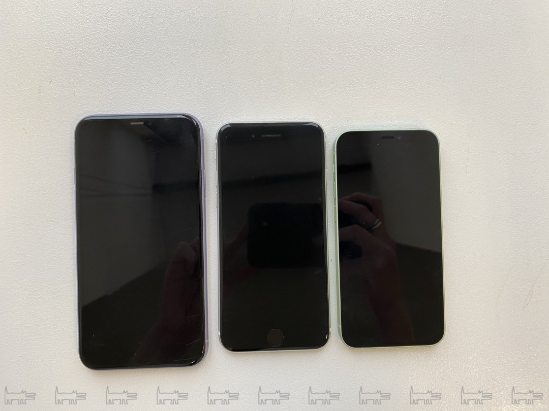 iPhone 11, iPhone SE второго поколения и iPhone 12 mini