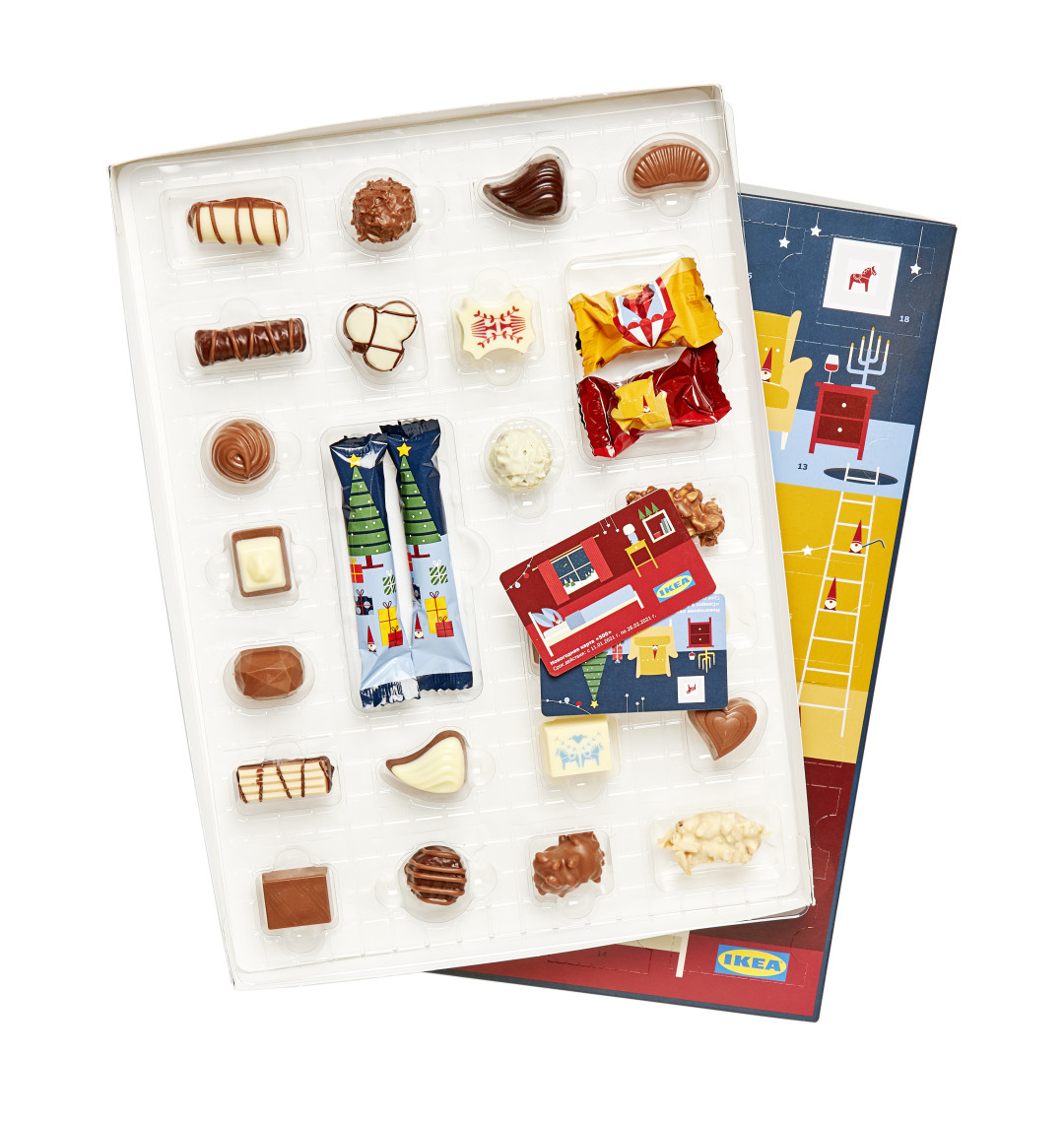 Адвент-календарь. Цена по карте IKEA FAMILY: 599 рублей. Обычная цена: 699 рублей