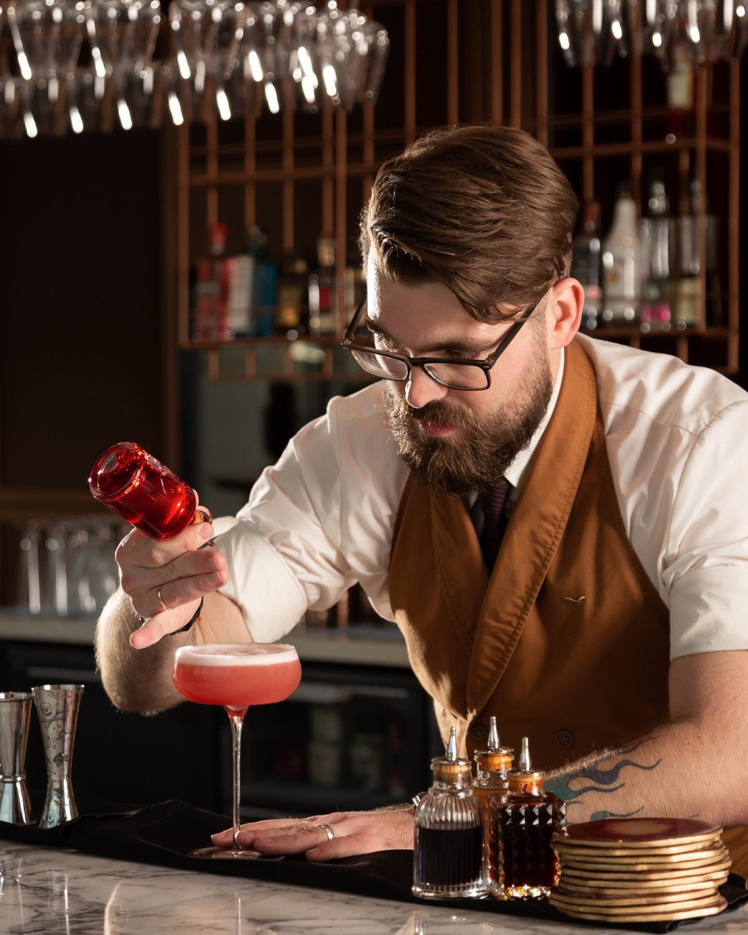 Шеф-бармен Александр Удовиченко