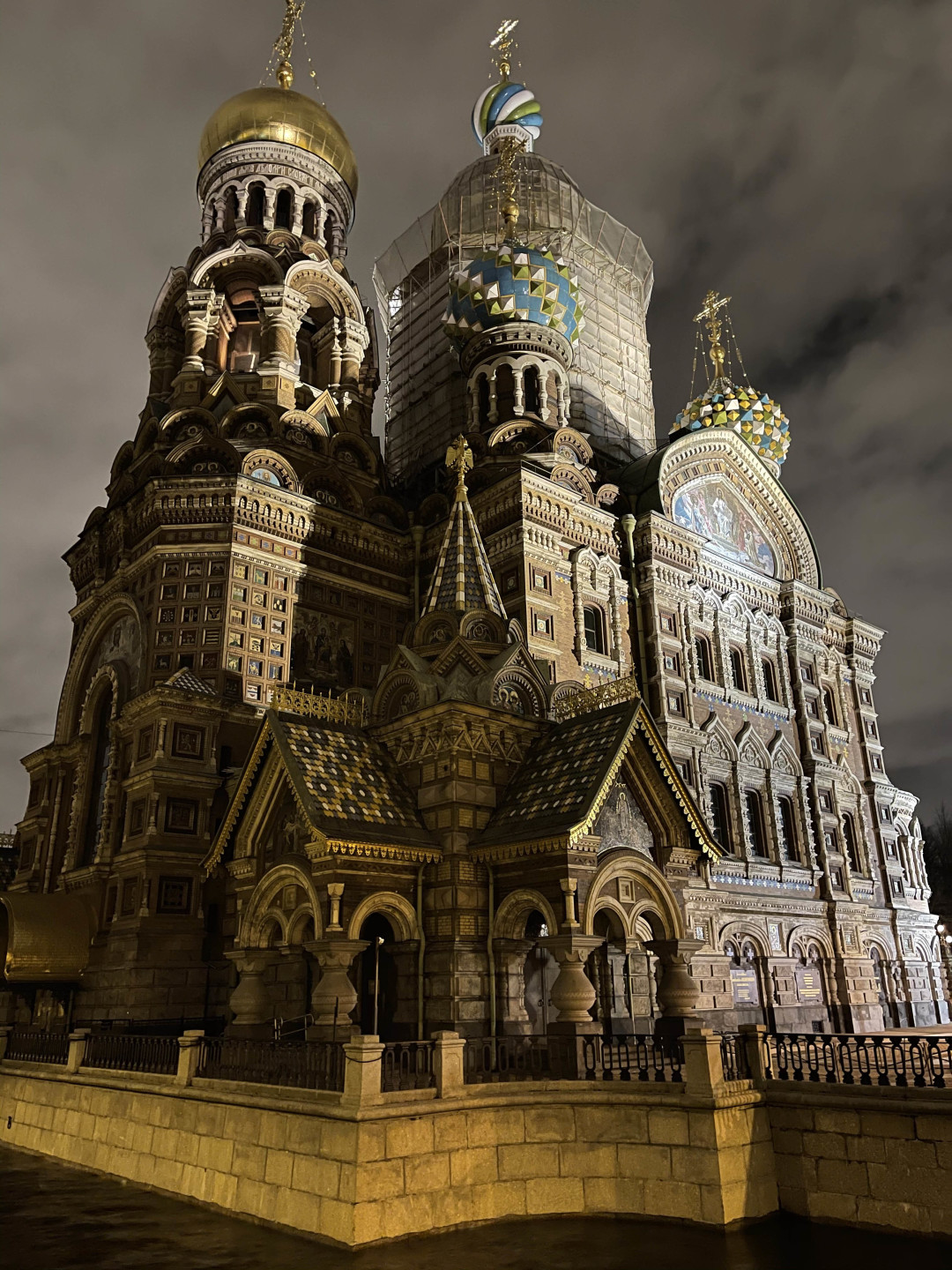 Реставрация Спаса на Крови