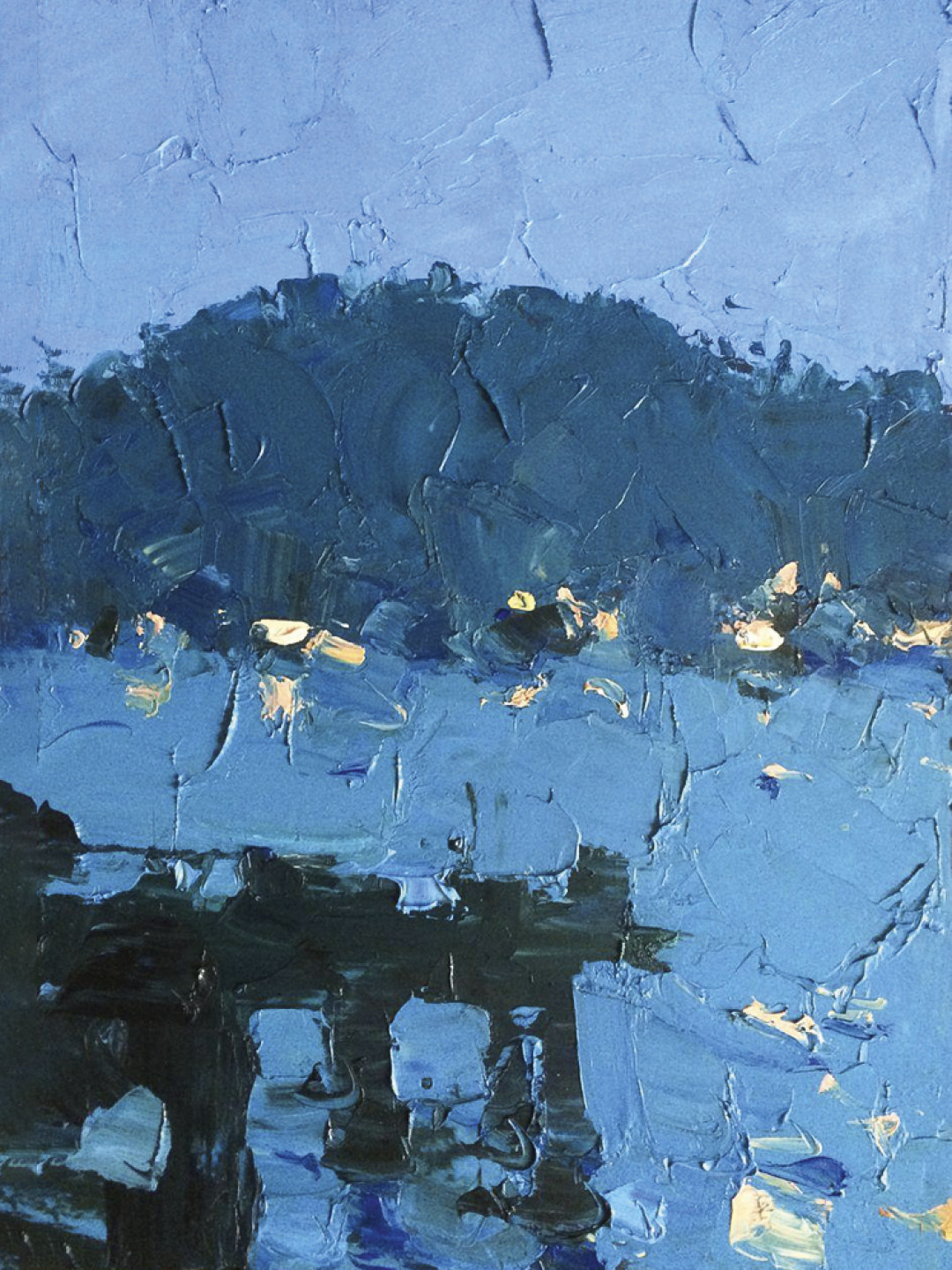 «Вечер в порту Эс-Суэйры. Марокко», 50х40 см, холст, масло