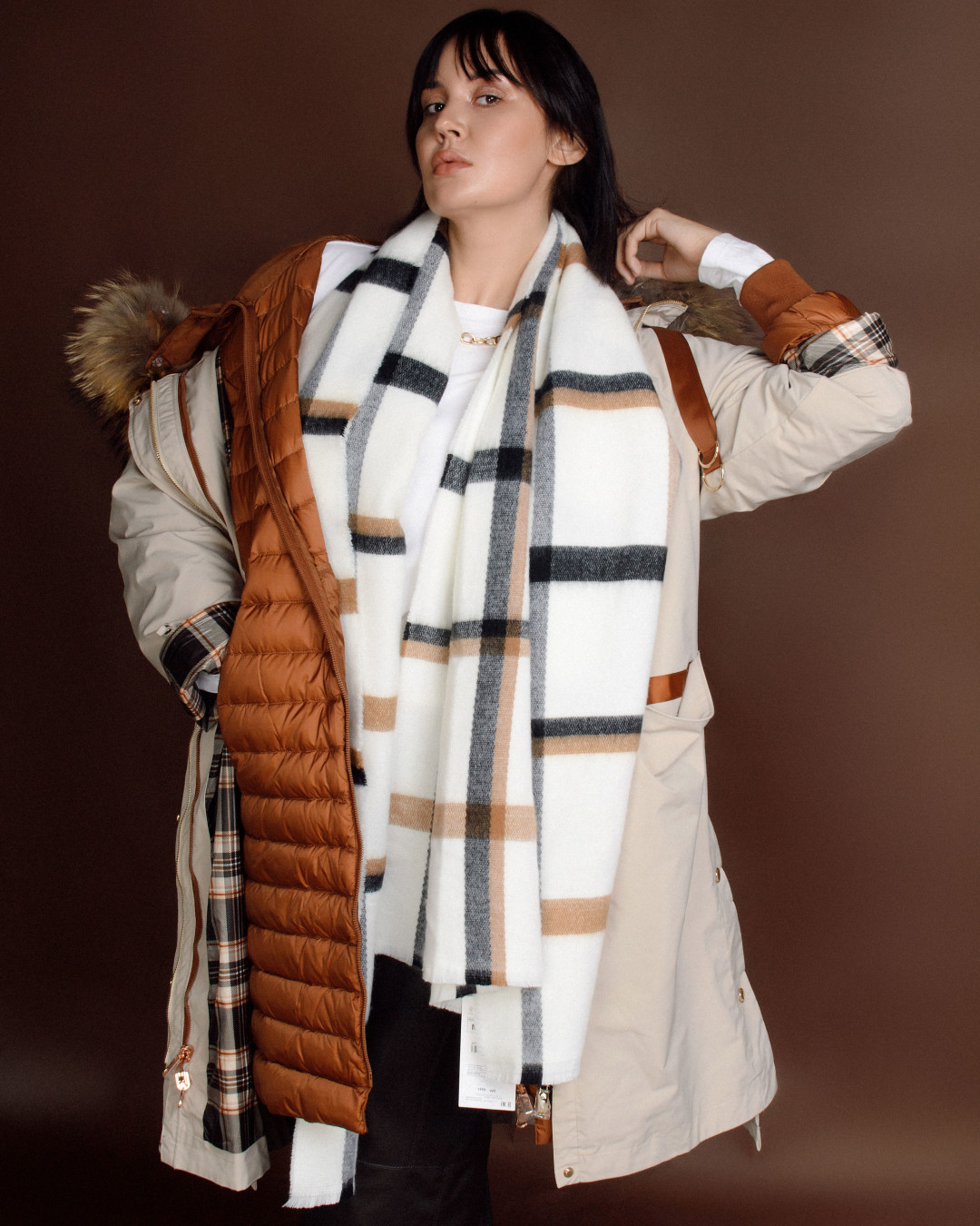 Пуховик и жилет, Franco vello, 35 990 руб.