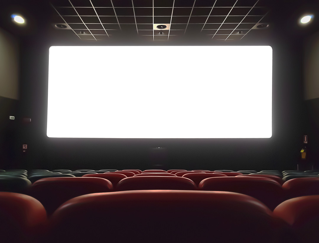Пустой зал кинотеатра. Sony студия. Кинозал с диванами с пустым экраном. Вакансия кинотеатр.