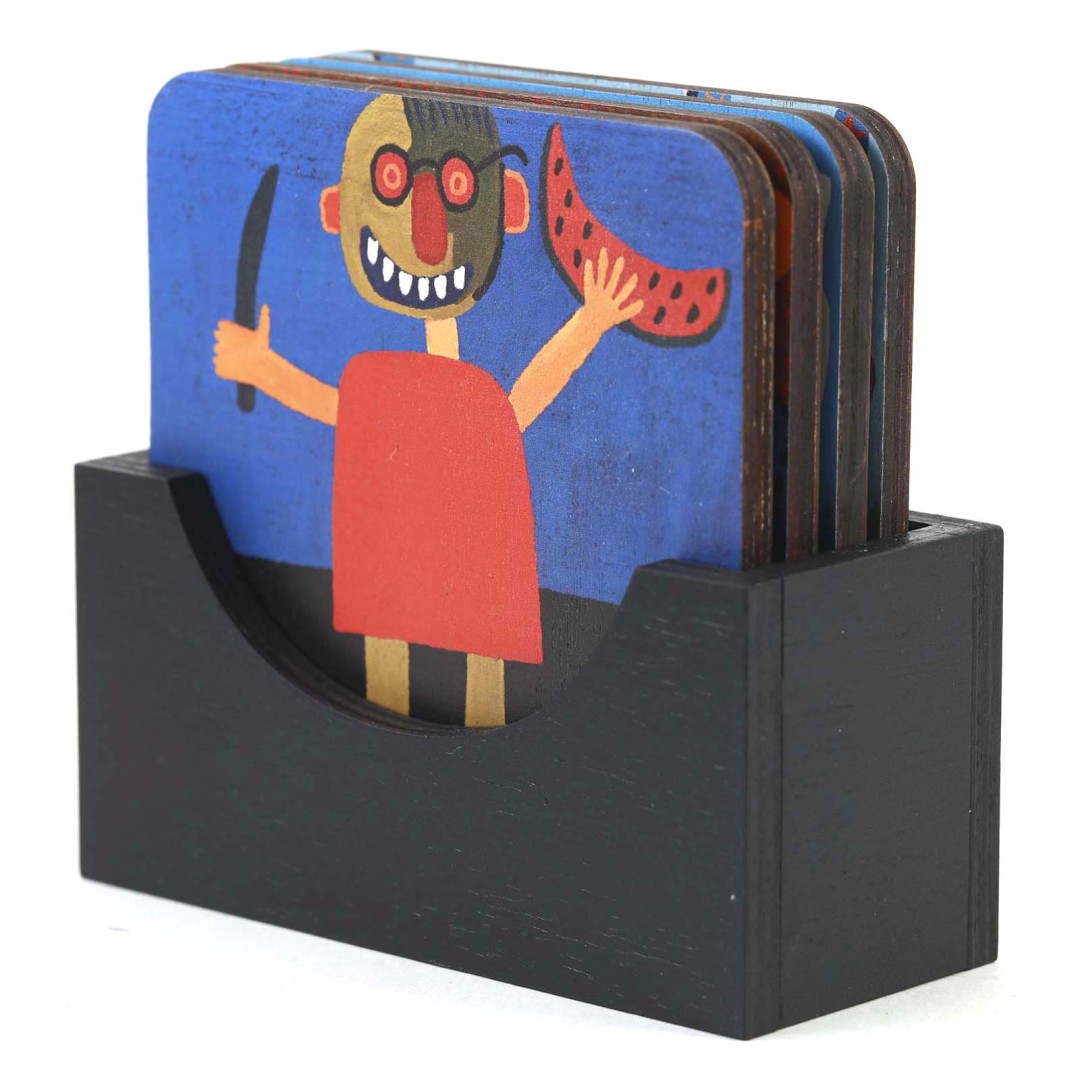 Набор костеров по мотивам работ Юрия Татьянина, 1220 рублей