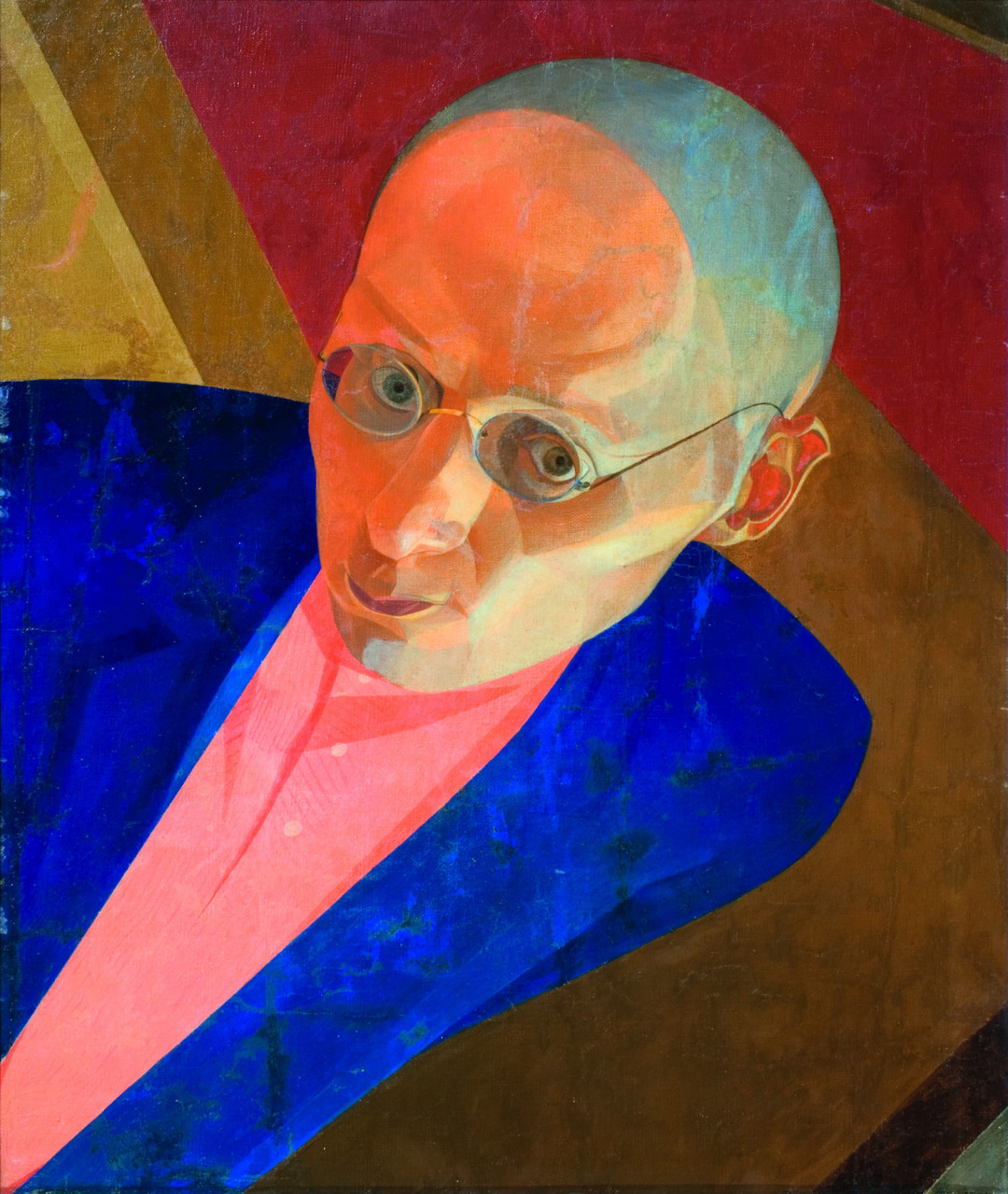 Л.Т. Чупятов. Автопортрет. 1925 (_). Холст, масло. 71,7х60,5. Собрание семьи Палеевых, Санкт-Петербург. Ранее_ собрание И.И. Палеева, Ленинград