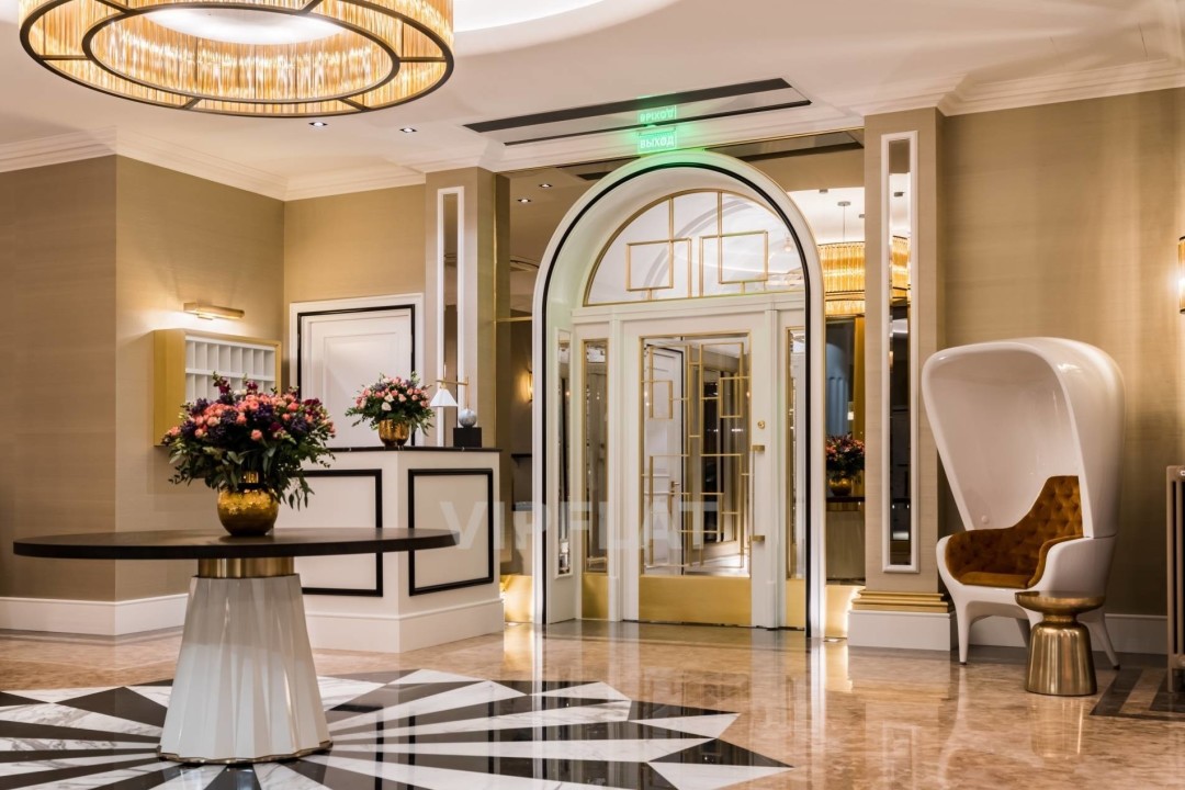 Интерьеры лобби элитного дома «Art View House»