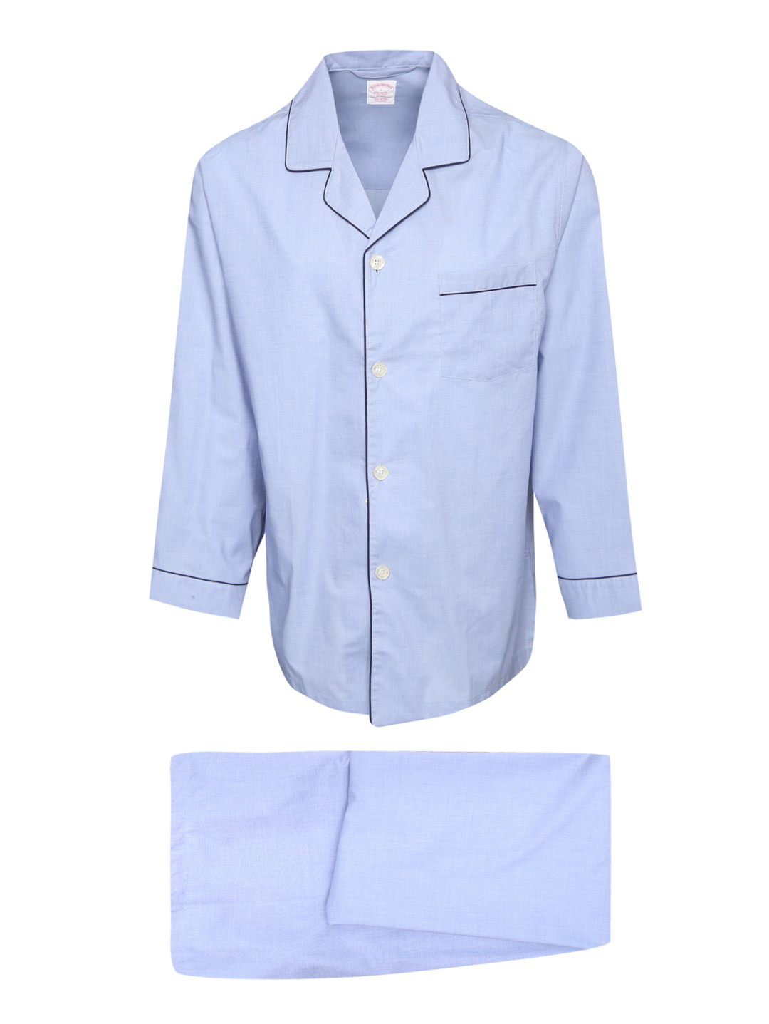 Пижама из хлопка Brooks Brothers, 10 050 руб.