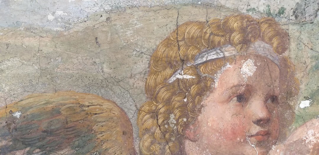 Художники школы Рафаэля Фрески виллы Стати-Маттеи Конец 1510-х-1520-е Государственный Эрмитаж Фрагмент