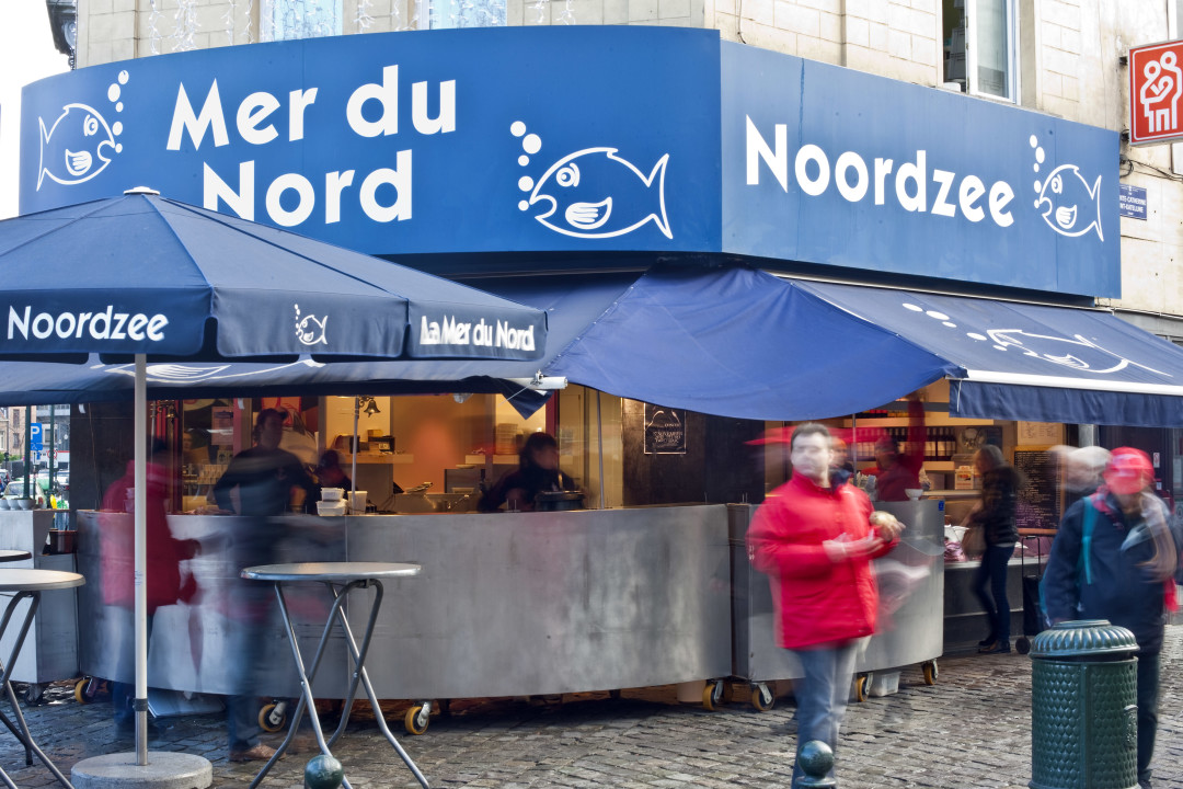 Самые вкусные морепродукты прямо на улице. @visit.brussels, E.Danhier