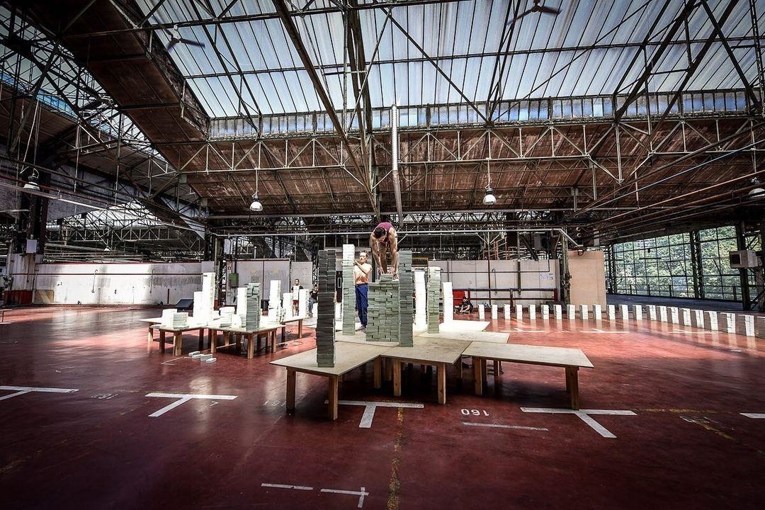 Одна из прошедших выставок в KANAL– Centre Pompidou, @kanalcentrepompidou