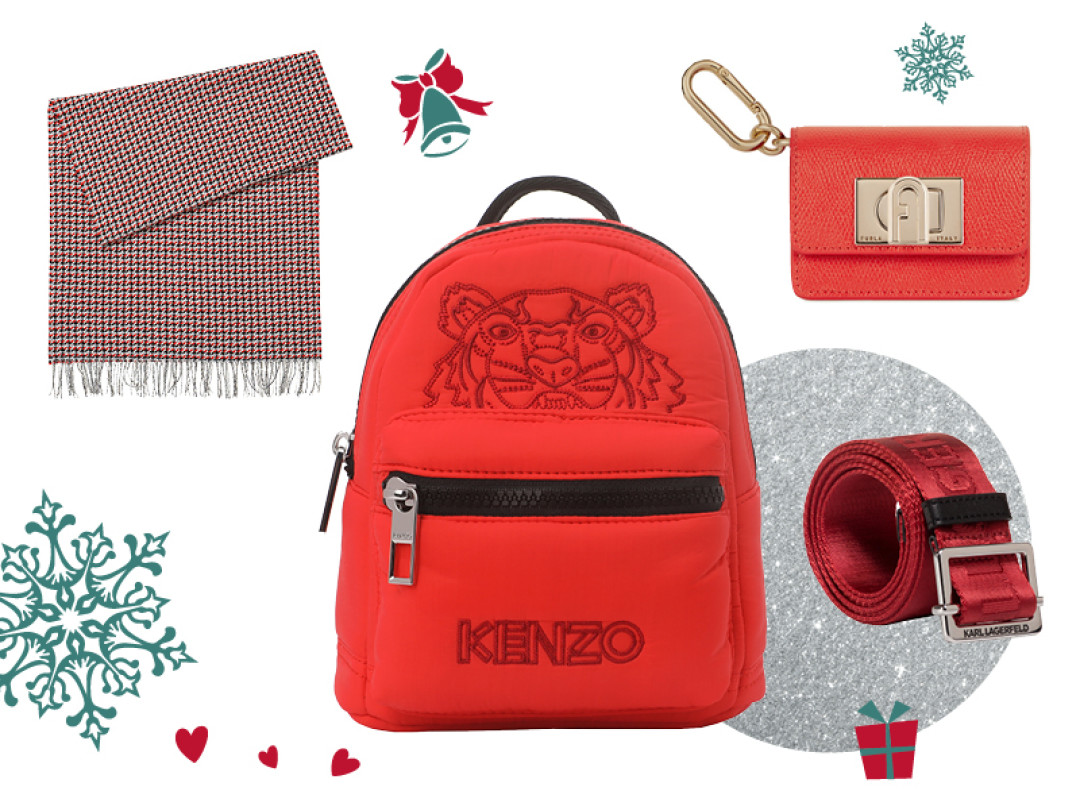 Рюкзак Kenzo, Rendez-Vous (старая цена – 17 490 руб., цена Outlet Village Пулково – 10 490 руб.); Сумка Furla (старая цена – 8500 руб., цена Outlet