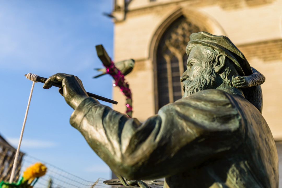 Статуя Питера Брейгеля.© visit.brussels, Jean-Paul Remy