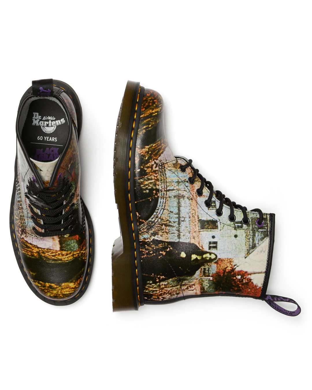 Ботинки Dr. Martens из коллекции Black Sabbath, «Галерея», Лиговский пр., 30а, 19 900 руб.