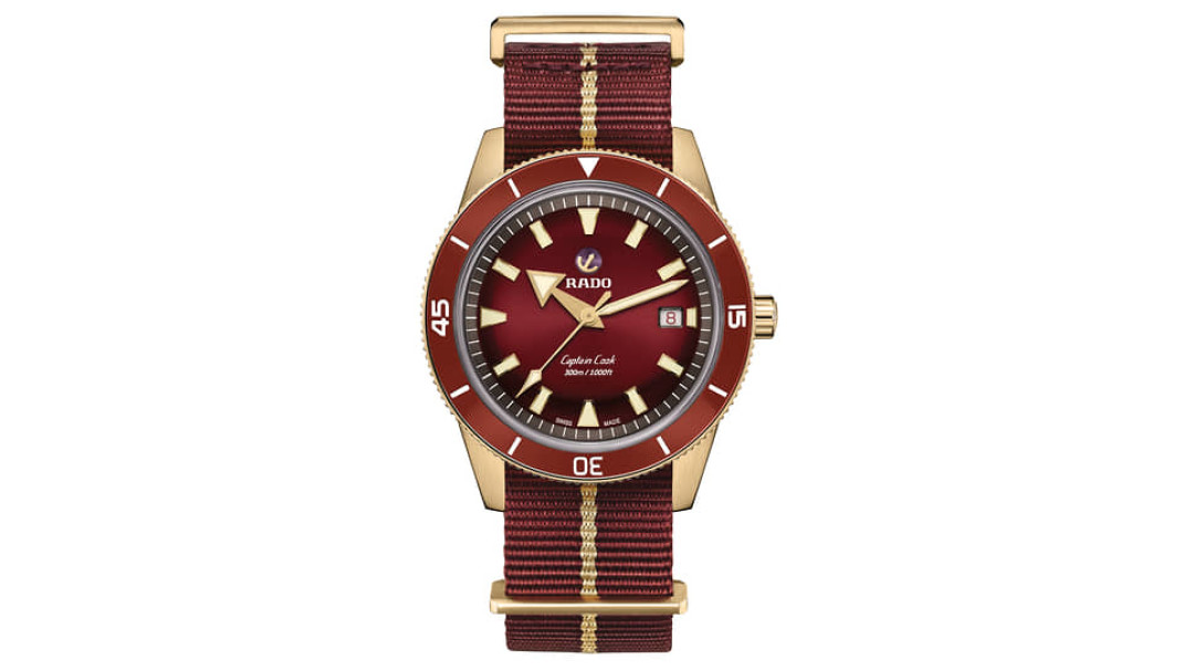 Часы Rado Captain Cook Bronze Burgundy Automatic, цена по запросу
