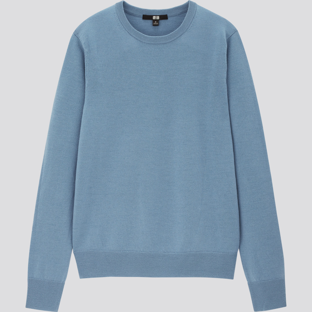 Джемпер из мериносовой шерсти Uniqlo, «Галерея», Лиговский пр., 30а, Каменноостровский пр. 37, литера А, 2 999 руб.