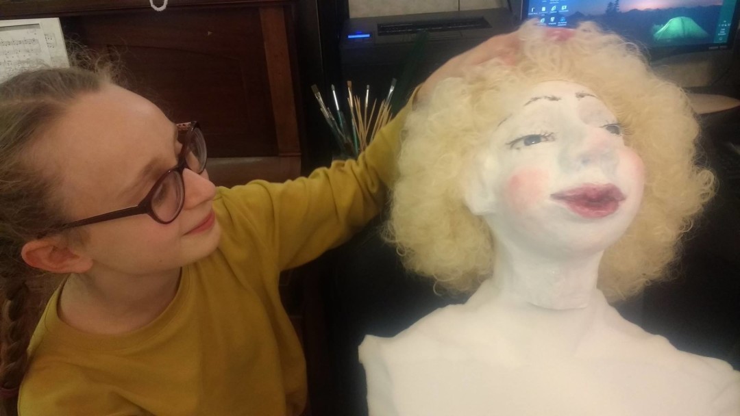 Младшая дочь Ирины Глузман