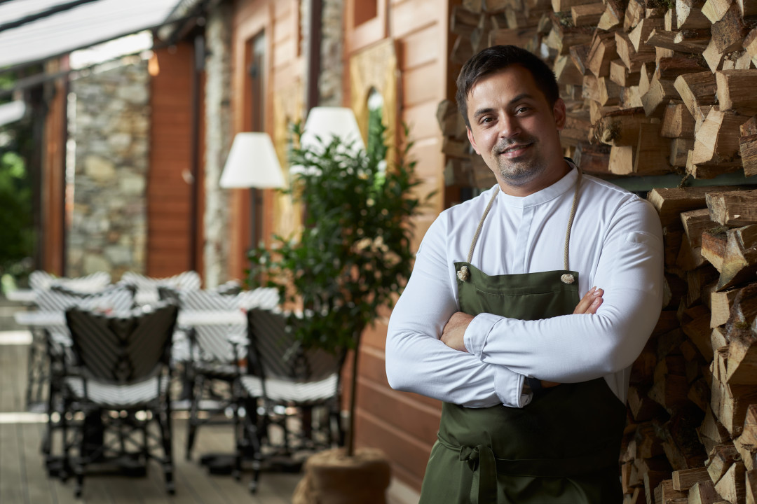 Андрей Кошкодан Шеф-повар ресторана в лесу Mamai-Cale