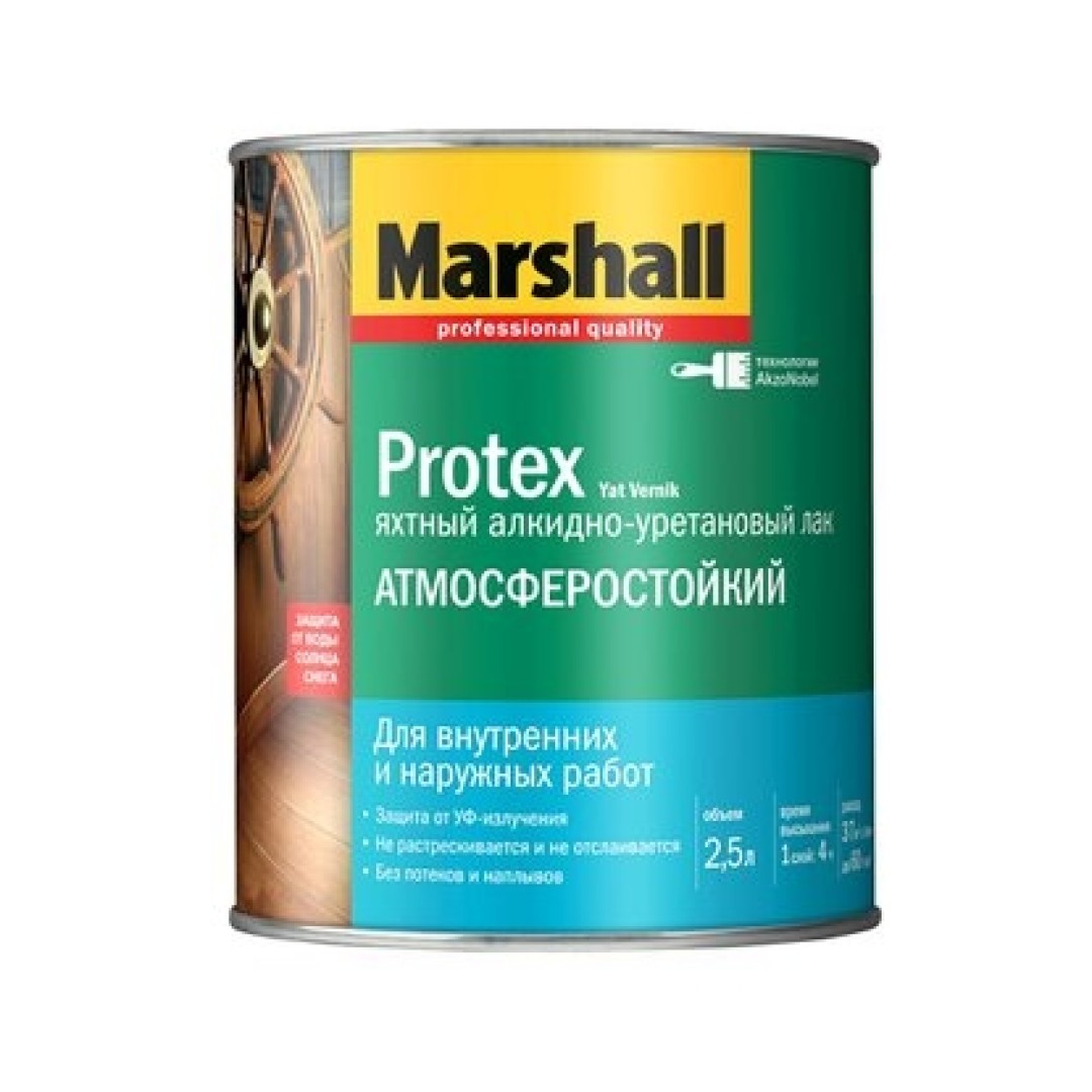 OBI Лак Marshall PROTEX Yat Vernik 40 полуматовый 1 579