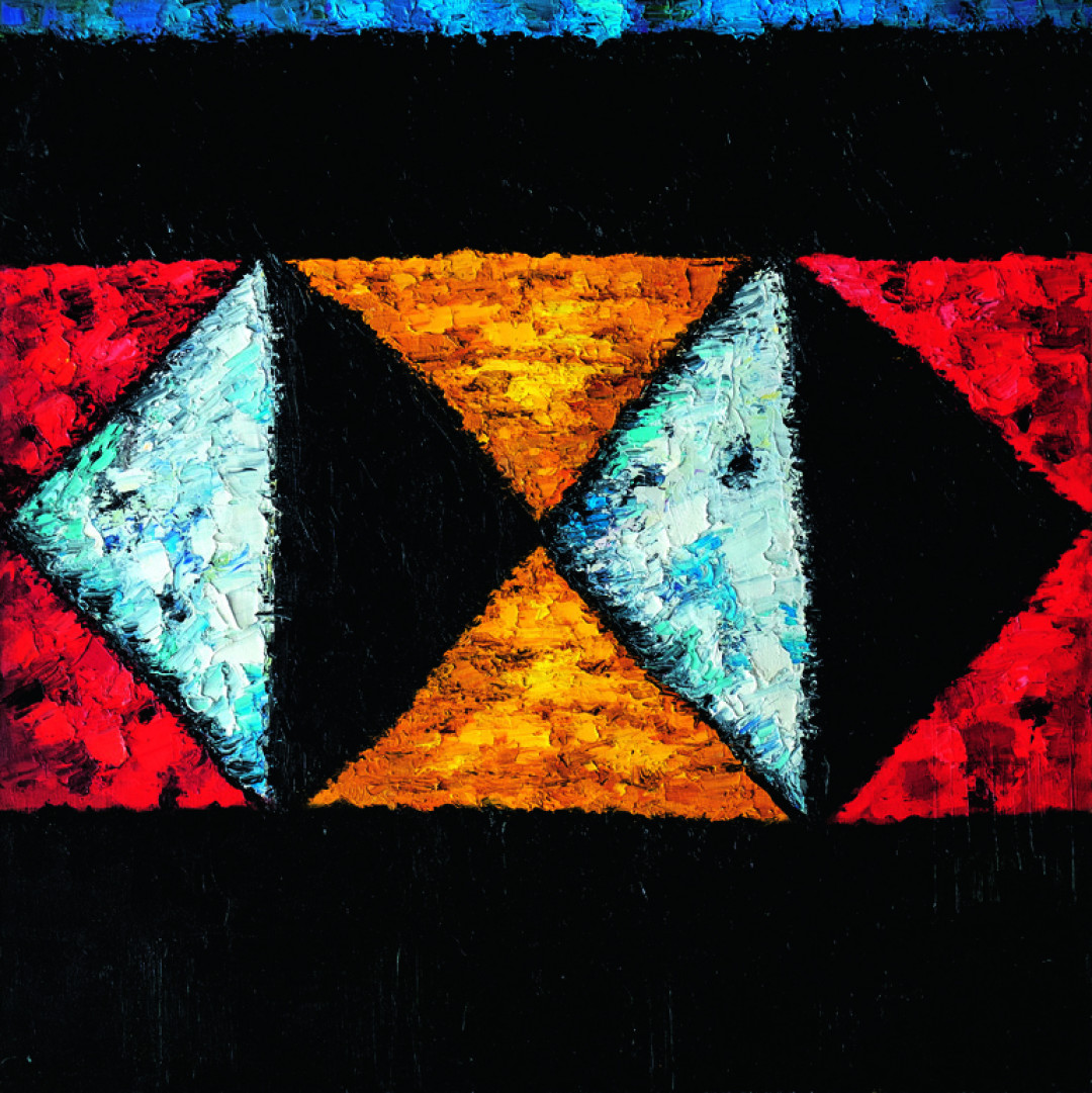 «Золото Рейна», холст, масло, 100х100 см