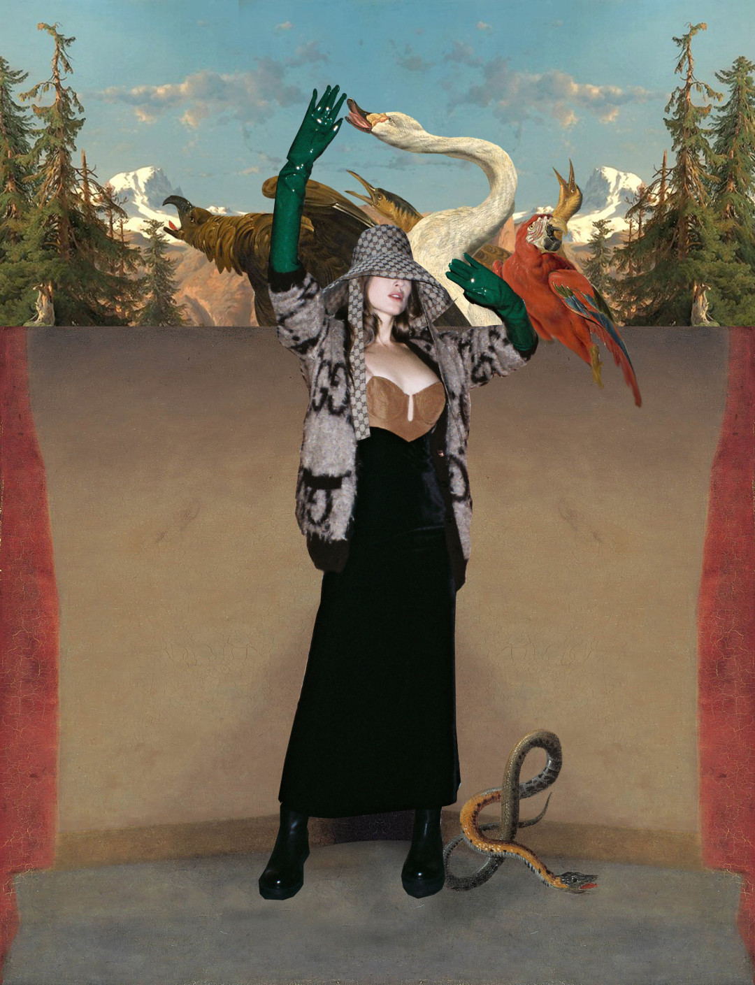 Софья Эрнст, ноябрь 2020, художник: Игорь Скалецкий, фотограф: Михаил Федосеев