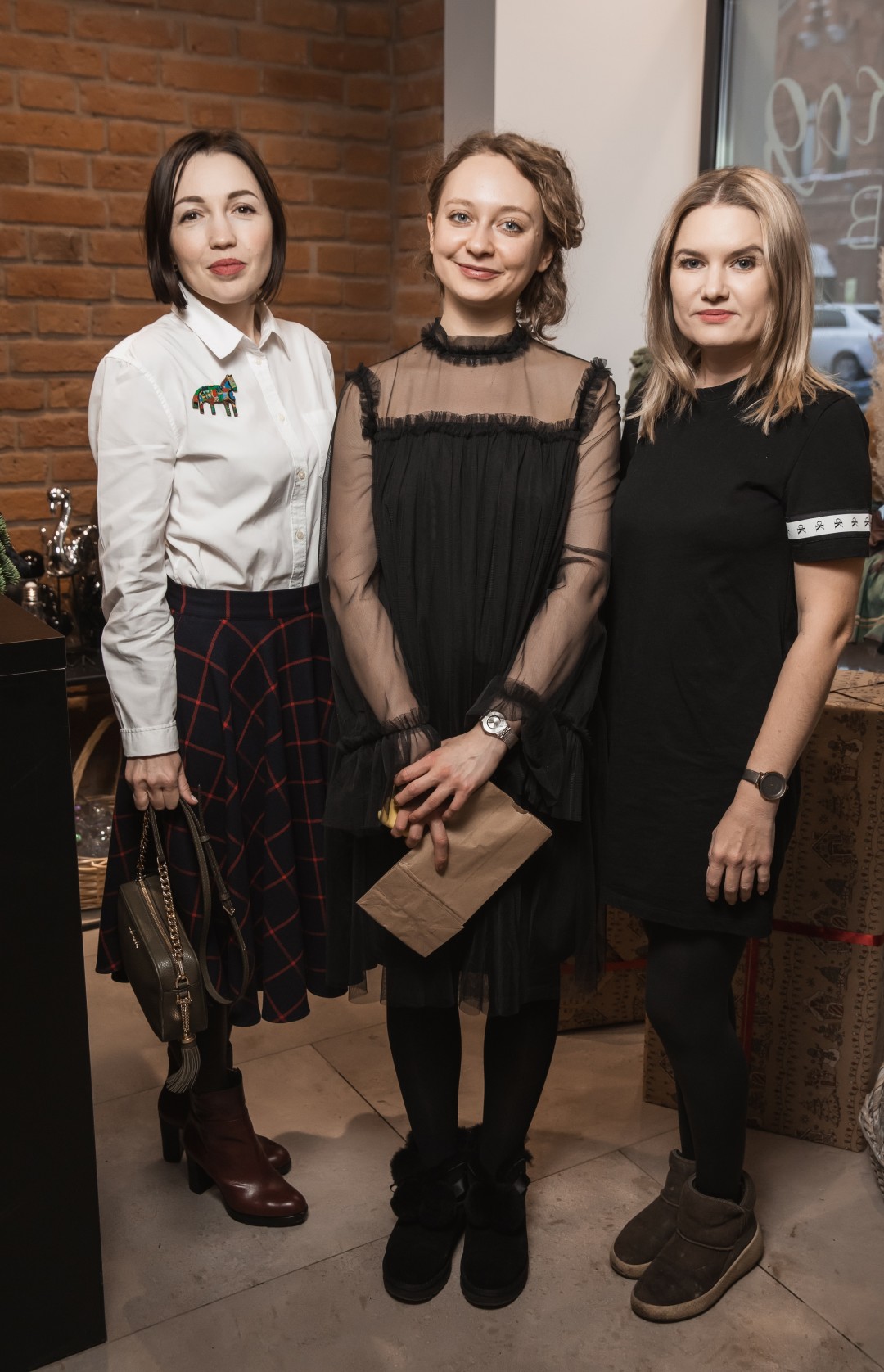 Елена Добровольская, Анна Николаева и Регина Абдульменова