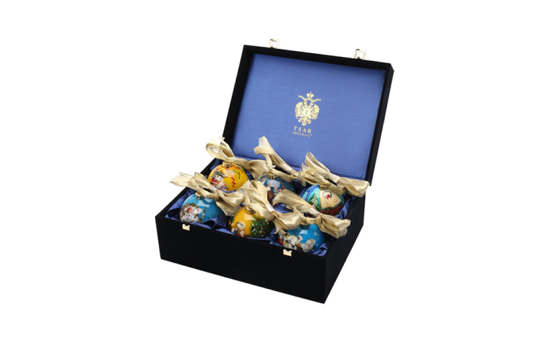 Набор елочных игрушек Tsar