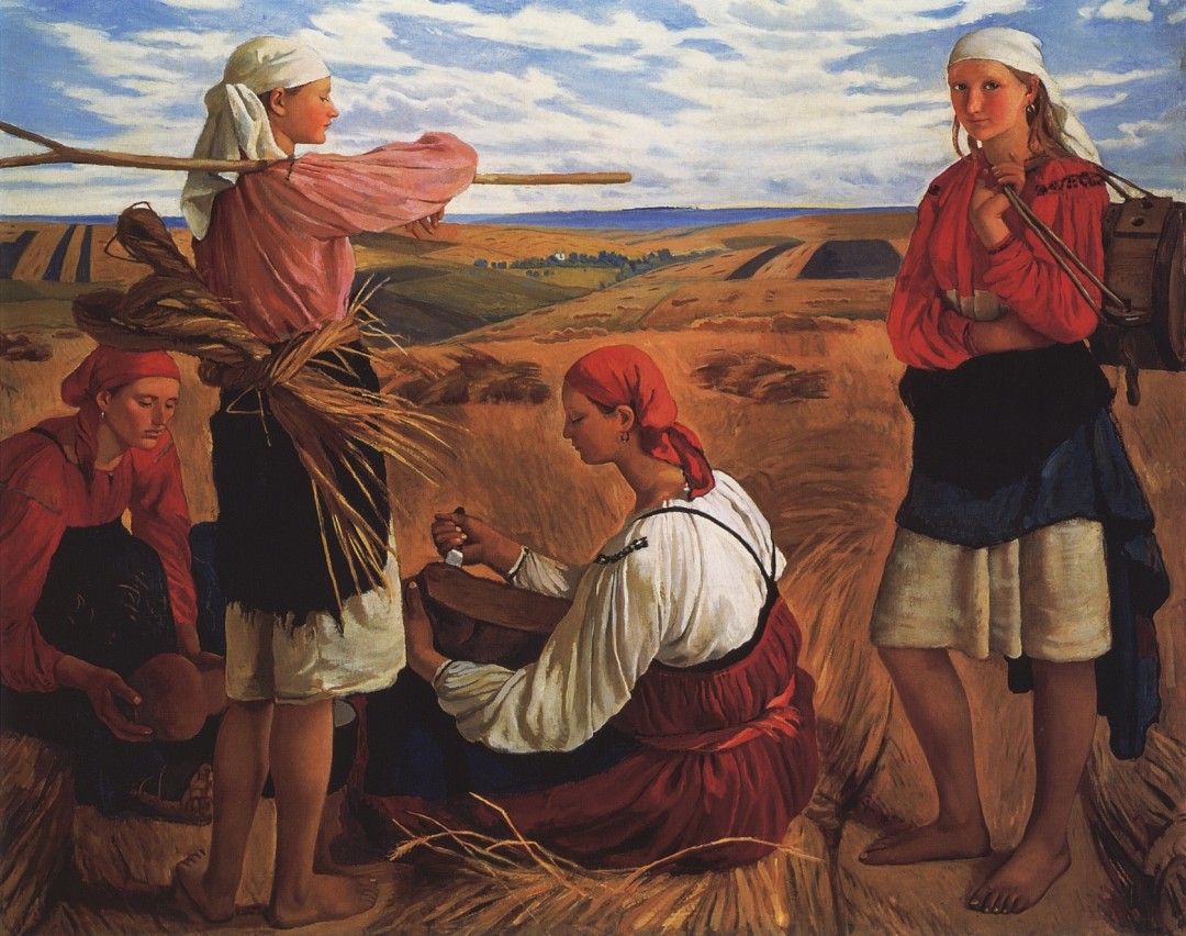 Зинаида Серебрякова. Жатва. 1915. Одесский художественный музей, Одесса