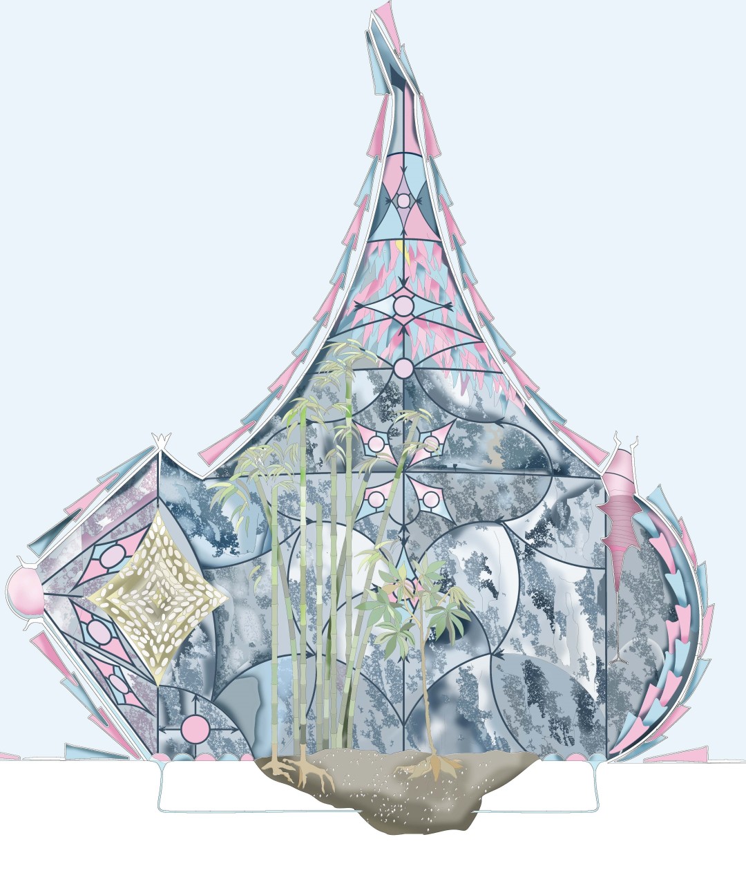 Работа Марии Глузман, старшей дочери Ирины