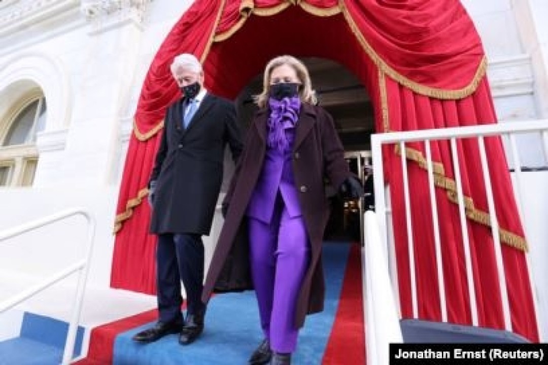 Билл и Хиллари Клинтон в Ralph Lauren