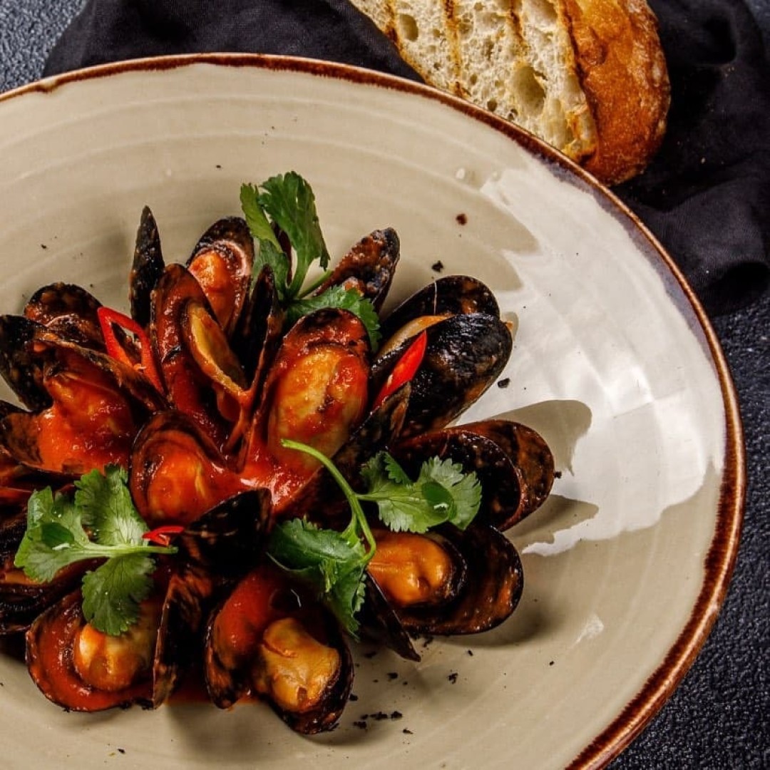 Пикантные мидии