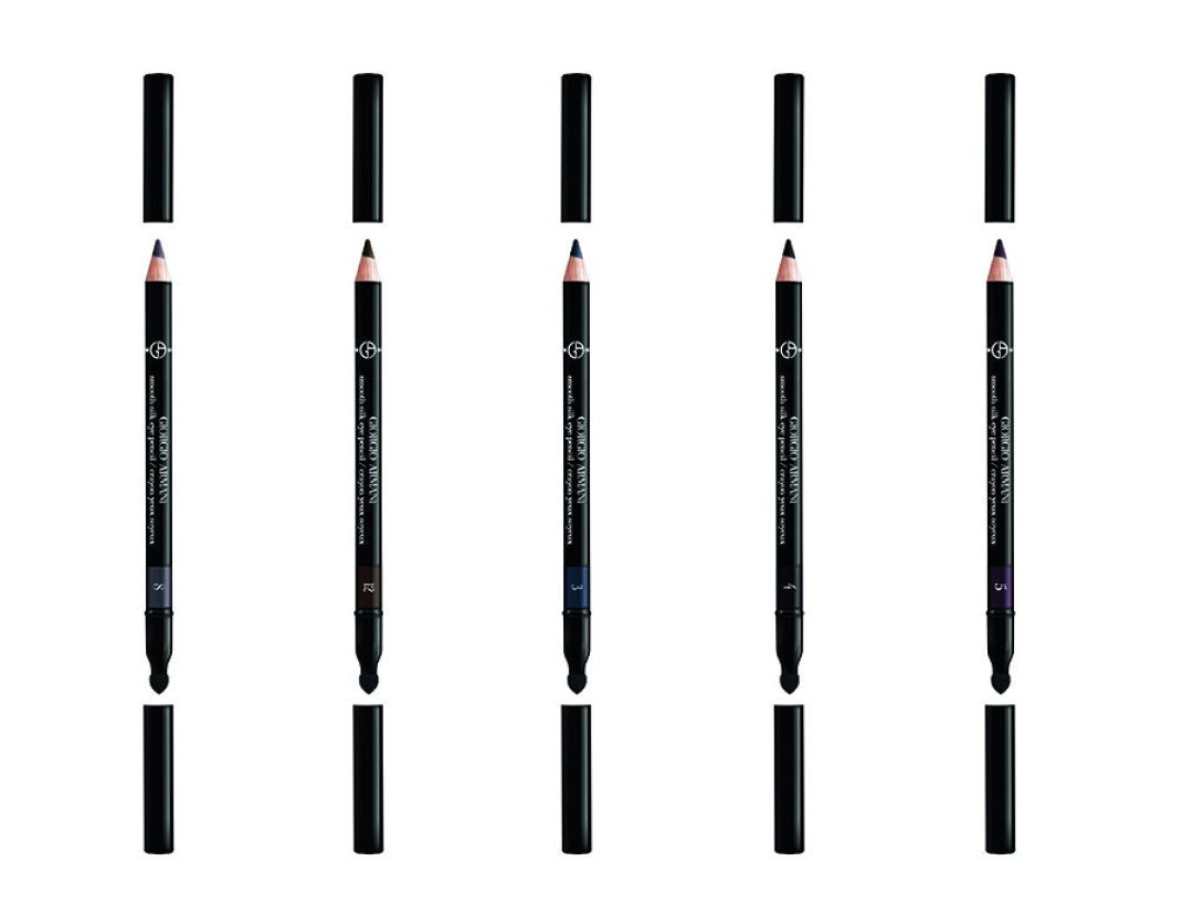 Карандаш для глаз SMOOTH SILK EYE PENCIL, оттенки #8 GRIS, #12 BRUN, #3 BLEU, #4 NOIR, #5 MAUVE