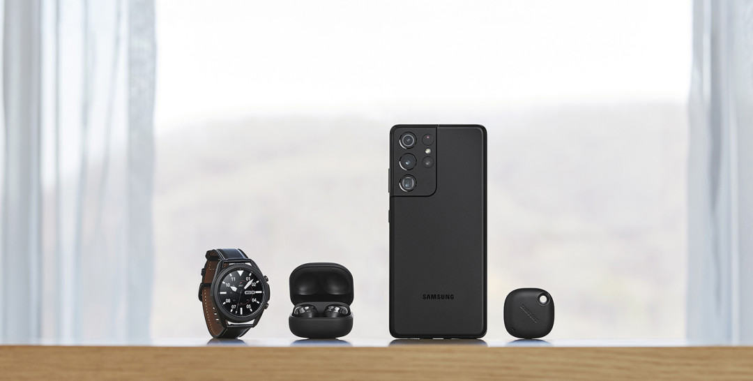 Galaxy Buds Pro, Galaxy S21 Ultra, Galaxy Smart Tag