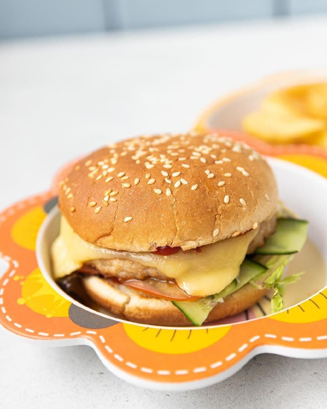 Детский куриный бургер