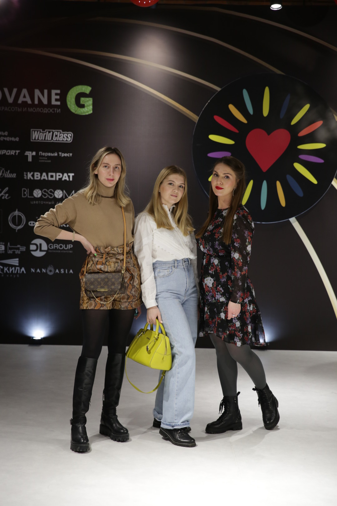 Полина Квашнина, Лейсан Ахметова и Алина Ахметдинова