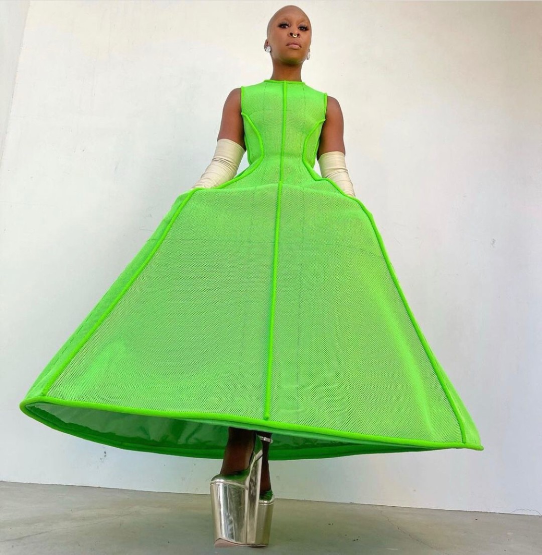 Синтия Эриво в Valentino Haute Couture