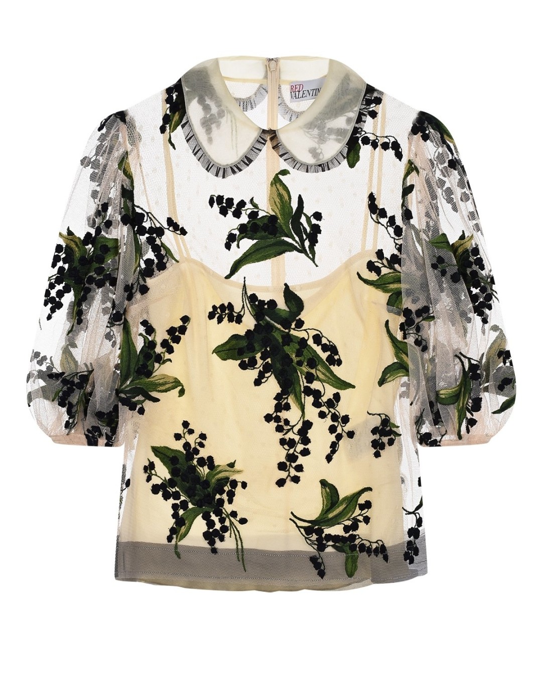 Блуза Red Valentino, «Кенгуру», Московский пр., 193, Большой пр., 17, 58 000 руб.